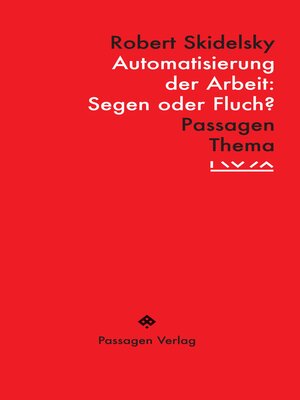 cover image of Automatisierung der Arbeit
